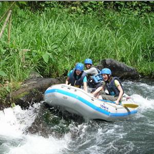 Rafting in Telaga Waja Rafting, adrenalin pump, Telaga Waja