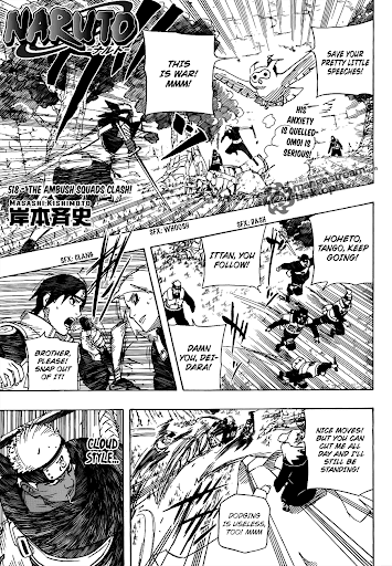 Naruto Manga 518 Naruto Manga 518