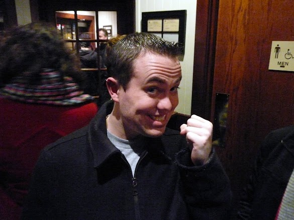 Jake, at Red Lobster, where we all went because Jake gets a discount for working at Oliver Garden P1040013.JPG
