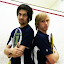 BRING IT! Yellowjacket co-captains H.Ahmed and J.Bristow