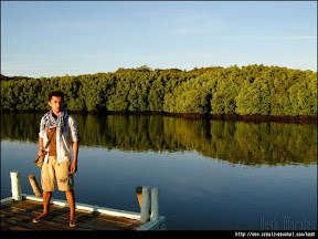 Kesh on the docks of Calauit Island, Busuanga, Palawan