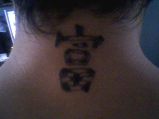 neck tattoos. neck tattoos. (neck tattoo tags chinese
