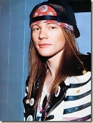 Axl Roses (Vocalista da banda Guns N' Roses)