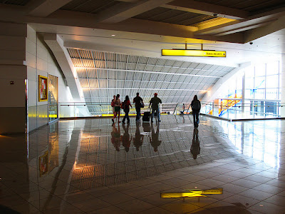 Passengers at BWI Airport