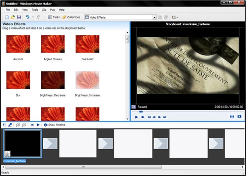 windows movie maker vista windows movie maker vista