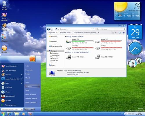 Windows Vista Royale Xp Theme 1