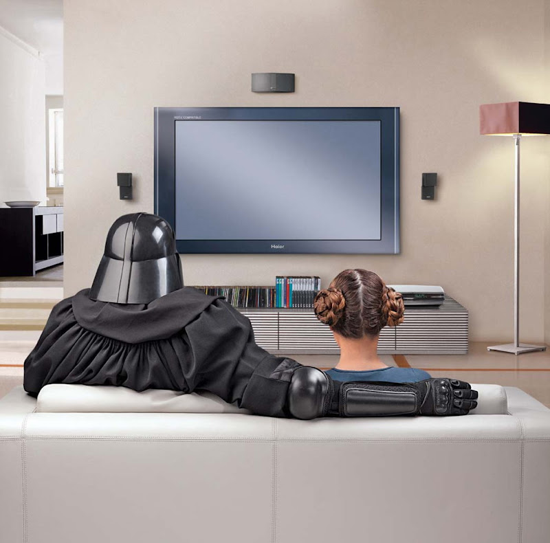 Darth Vader and Princess Leia Darth Vader and Princess Leia