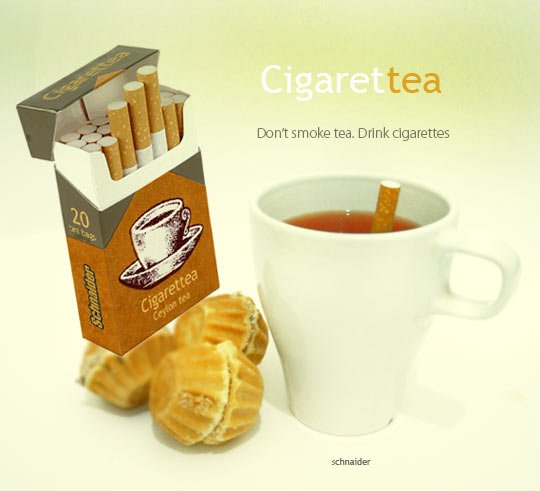 Cigaret tea