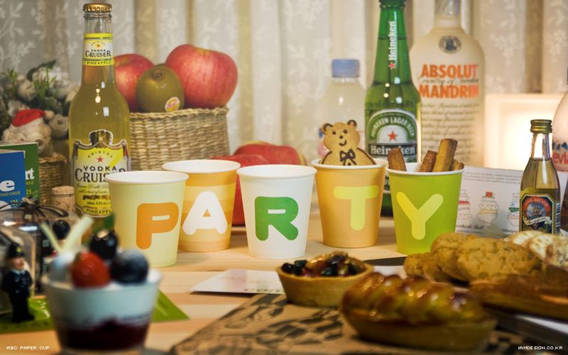 ABC paper cups – Party