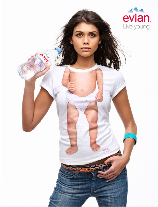 Evian. We’re all babies inside