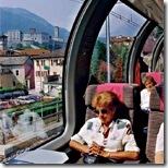 Lady on train seen by samirji