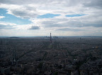 Panoramic view over Paris