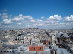 Panoramic view over Paris