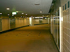 Entering pedestrian underpass