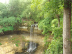 Minnehaha falls in Minneapolis
