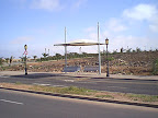 Bus stop in Corralejo