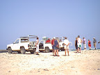 People on a safari
