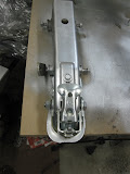 Here's the inner slide assembly. I lucked out and got a brand new locking assembly too so that's been installed.