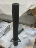 Re-painted hitch jack housing.