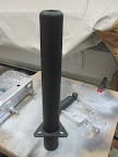 Re-painted hitch jack housing.