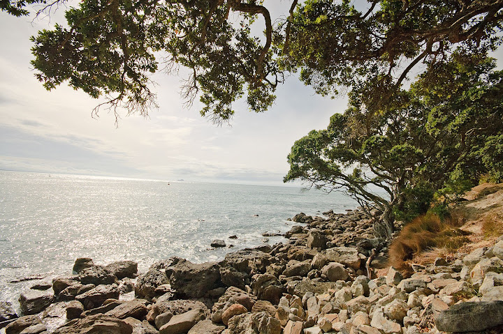 Base of Mount Maunganui