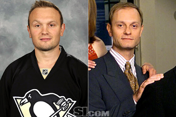 Sergei Gonchar & David Hyde Pierce Sergei Gonchar & David Hyde Pierce