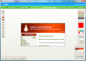 You can embellish your images in this editor automatically.