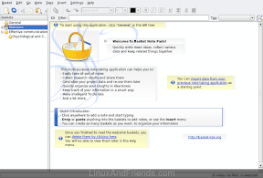 BasKet interface
