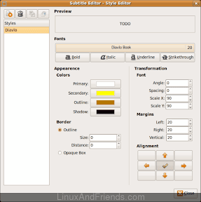 Customize the look and feel of your subtitles.