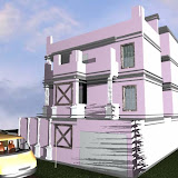 House,senegal, balcony