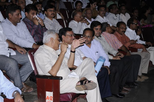 Shri Sureshdada & Pradeep Bhau in JDCC Hall