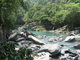 On the way to the jumping rock above Wulai