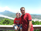 Scott goofing around with Josh at the top of ???