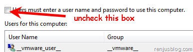 login windows without password