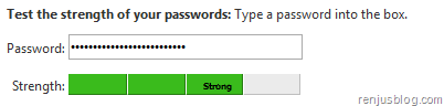microsoft password strength