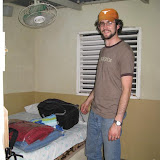 This was our hotel the first night in a town just outside of Jimani. The room was basic, but I slept great. The fan worked wonderfully.