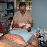 Even after 10 years without a dentist, Andy gets a cavity free report!  Lucky!
