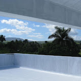 View from the top floor of the house where groups will meet.  Can't you just feel God!