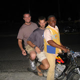 This would be totally inappropriate in the states, but this is just how you get around here.