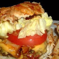 Sun-Dried Tomato/Pesto Burger for 2