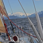 à bord d'Xplore, superbe voilier de 20m42