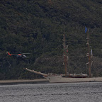 arrivée dans le canal de Beagle Ouest