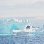 Couleurs magiques des icebergs