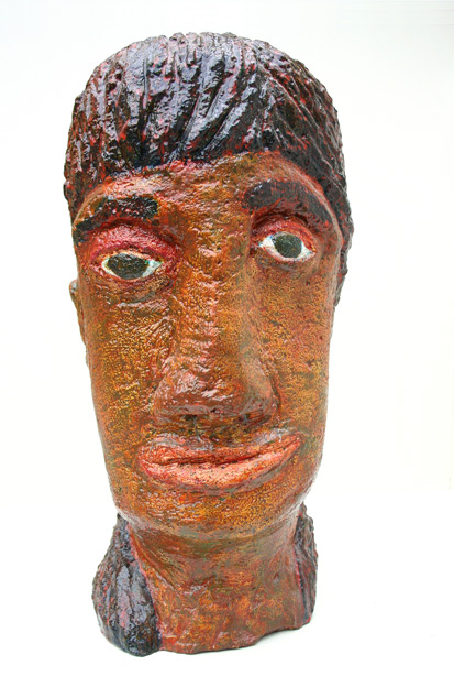 notre dame des anges (2005 ~ 50 x 30 x 30 cm ~ gipsbeton, acryl)