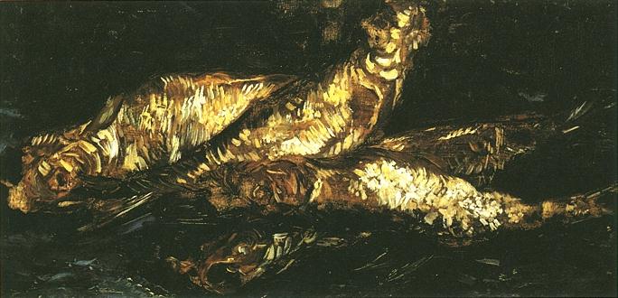 Vincent van Gogh, stilleven met bokkingen