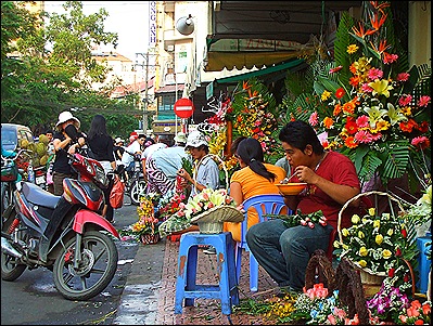 las calles de Saigon