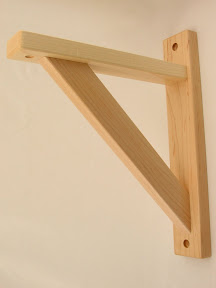 Maple Shelf Brackets