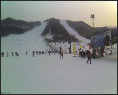 弓长岭雪道全景