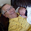 Grandpa Shaffer and Boston.