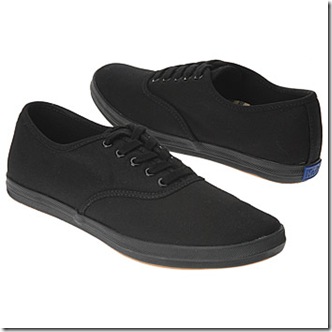 Keds Champion Black Canvas Sneakers 3